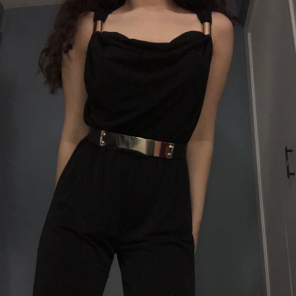 Formal Jumpsuit and 2 Belts!